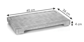 Cutting board - AZZA - 40 x 26 cm