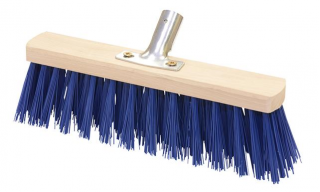 Street broom - for pavements and driveways - 30 cm + 130 cm handle