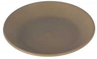 "Kolor" saksı tabağı - 15 cm - bej (cafe latte) - 