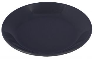 "Kolor" saksı tabağı - 15 cm - antrasit-gri - 