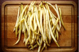 Dwarf French yellow bean "Berggold" - 200 seeds
