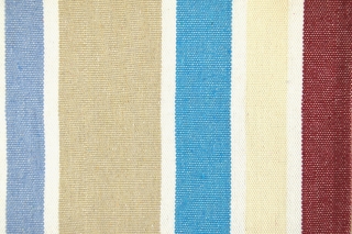 Canvas hangmat - 200 x 100 cm - zonder steunpalen, met een handige canvas tas - blauw - 