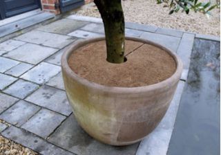 Coconut fibre root frost protection mat - ø 40 cm - 3 pieces