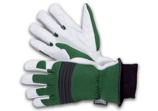 Зелено-беле Целсиус вртне рукавице - професионална зимска одећа - 