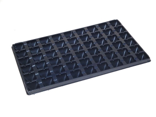 Seeding tray, multipot - 54 round cells - 60 pieces