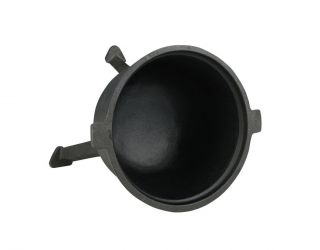 Støbejerns potte - bålgryde - 5 l - 