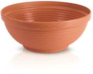 Round flower pot, bowl - Misa - 15 cm - Terracotta