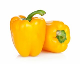 Pepper "Telimena" - quả màu vàng sẫm với những bức tường dày, để canh tác đường hầm - 85 hạt - Capsicum L.