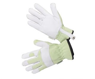 Zelená-biela Silné záhradné rukavice zosilnené krajinou - 