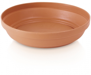 „Glinka“ vazono lėkštė ø 25,5 cm - terakotos spalvos - 