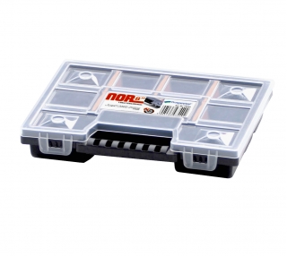 Tool organizer with movable dividers - 15.5 x 19.5 cm - NOR