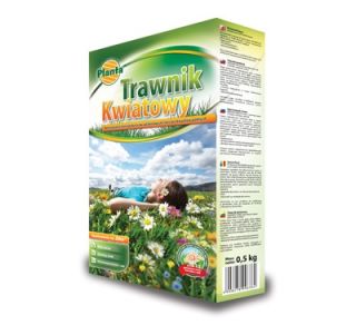 Цветочный газон - отбор газонных трав и цветочных семян - 0,9 кг - 