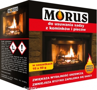 Bros - Morus - carbon black cleaning powder for fireplaces and ovens - 50 g