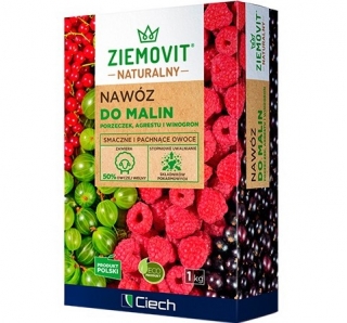 Granuleret hindbær, solbær, stikkelsbær og druegødning - Ziemovit® - 1 kg - 
