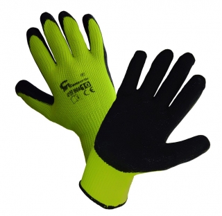 Izolované latexové rukavice - žlté - veľkosť 10 - 