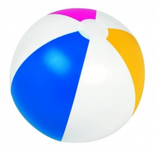 Pelota de playa inflable - multicolor - 40 cm - 