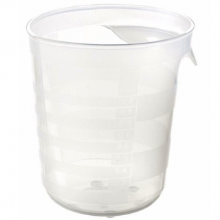 Copo medidor - 1 litro - transparente - 