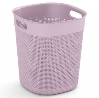 Okrogla košara, zaboj za shranjevanje "Filo Bucket" - 16 litrov - roza - 