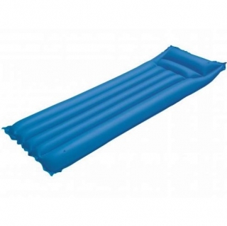 Felfújható medence úszó, matrac - kék - 183 x 69 cm - 