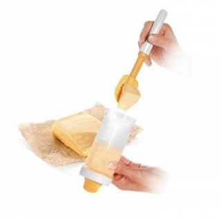 Dispenser for smør og ost - DELLA CASA - 4 dyser - 