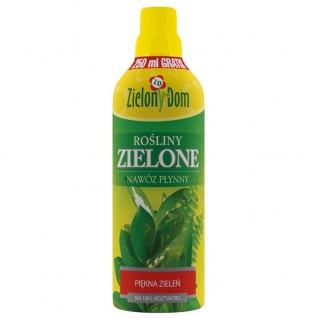 Hnojivo pre zelené rastliny - Zielony Dom® - 750 ml - 
