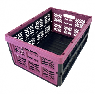 Ida collapsible basket - 32 litres - purple