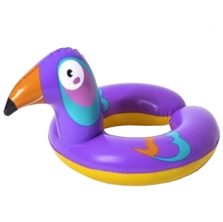 Tubo de playa, anillo de flotador de piscina inflable - Bird - 57 x 51 cm - 