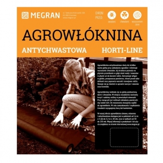 Barna gyomnövényes gyapjú (agrotextil) - talajtakaráshoz - 3,20 x 10,00 m - 