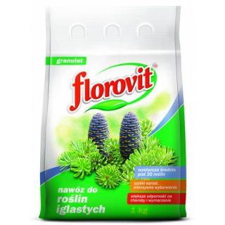 Fertilizante de coníferas - aumenta la resistencia a enfermedades y heladas - Florovit® - 1 kg - 