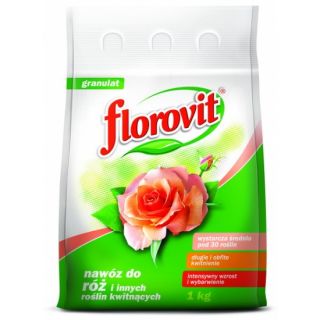 Ros och blommande växters gödselmedel - Florovit® - 1 kg - 