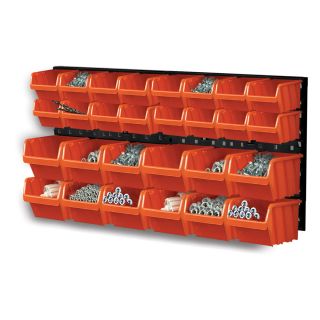 Set of tool trays - 28 trays + a wall board - NTBNP1