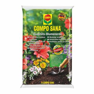 Univerzální zahradní půda nejvyšší kvality - Compo - 5 litrů - 