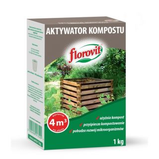 Compostactivator - zrychluje a obohacuje Compost- Florovit® - 1 kg - 