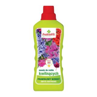 Kukkivien kasvien mineraalilannoite - Fruktovit® - 1 litra - 