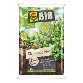 BIO Kruiden- en aromatische plantenaarde - Compo - 5 liter - 