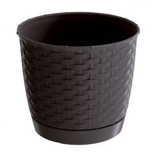Round flower pot with saucer - Ratolla - 30 cm - Umbra