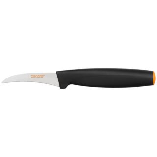 סכין קילוף כפוף 7 ס"מ - צורה פונקציונלית - FISKARS - 