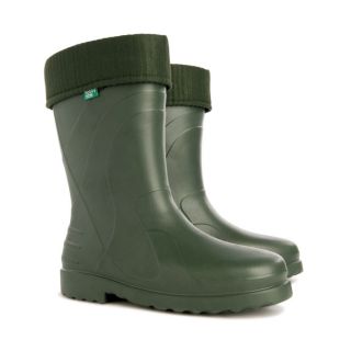Botas de agua de mujer - Luna - verde - talla 41/42; chanclos, botas de lluvia - 