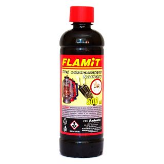Flamitolie voor kerosinelampen en fakkels - Anty-komar - 0,5 l - 