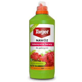 Flüssiger Geraniendünger "Intensywne Barwy" (lebendige Farben) - Target® - 500 ml - 