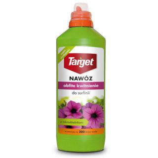 Surfinia Petunia Liquid Fertilizer "Obfite Kwitnienie" (Abundant Blooming) - Target® - 1 litr