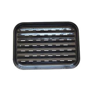 Reusable steel barbecue tray