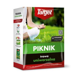 "Picnic" (Piknik) - semente universal de gramado para hortas e jardins - Alvo - 1 kg - 