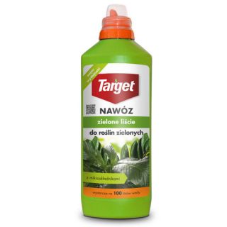 Vloeibare meststof voor groene planten "Zielone Liście" (groene bladeren) - Target® - 500 ml - 