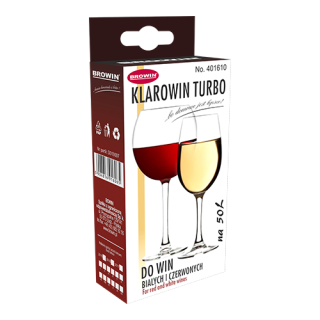 Klarowin Turbo - ammattimainen viininpuhdistussarja - 