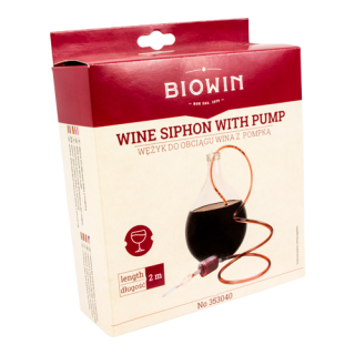 Sifón na víno s pumpičkou - 