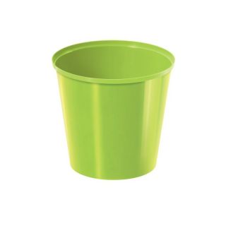 Vaso semplice rotondo - 13 cm - verde lime - 