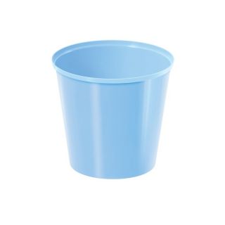 圆形简易锅-13厘米-淡蓝色 - 