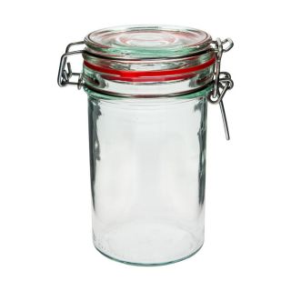 Frasco de vidro com tampa de aperto - Slim - 500 ml - 