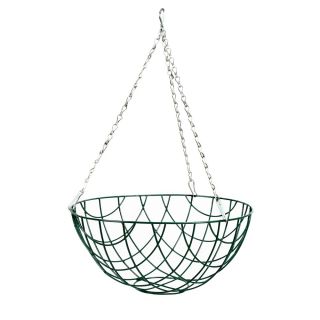 Wire flower hanging basket - 40 cm